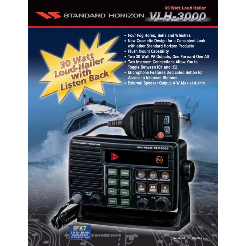 Loud Hailer VLH-3000 A - Standard Horizon - Image 2